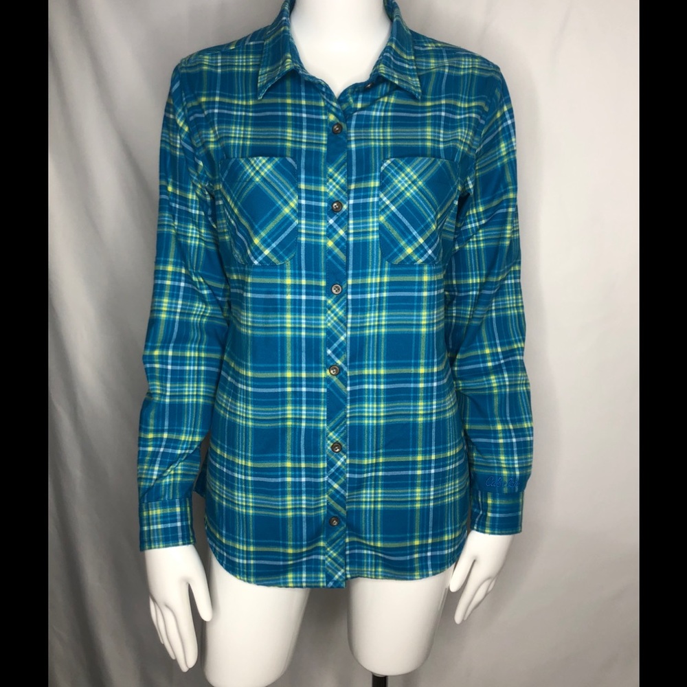 Cabela’s Flannel long sleeve woman shirt size SP